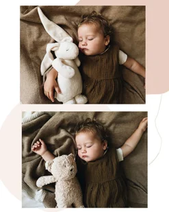 Peluche Luz-Sonido Oso Orgánico Moonie 2.0 Sand Natur