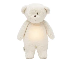 Peluche Luz-Sonido Oso Orgánico Moonie 2.0 Polar Natur