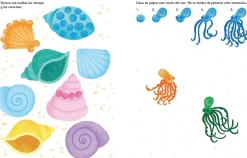 Pinta con los dedos · En el mar