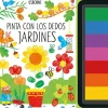 Pinta con los dedos · Jardines