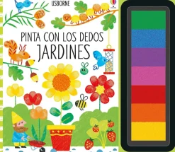 Pinta con los dedos · Jardines