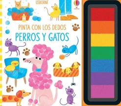 Pinta con los dedos · Perros y Gatos