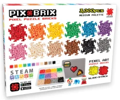 Pix Brix Container 3000 piezas colores surtidos