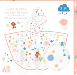 Poncho de Lluvia DJECO · Gato XS 90-110 cm