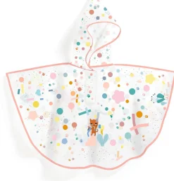 Poncho de Lluvia DJECO · Gato XS 90-110 cm