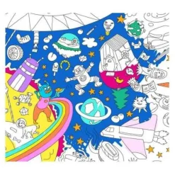 Poster XL Cosmos para colorear 100x70 · OMY