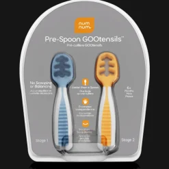Pre-Cucharas Num Num Azul/Amarillo