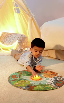 Puzle Las cuatro estaciones · Hape