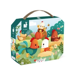 Puzzle 20 piezas - Bienvenidos al Corral · Janod