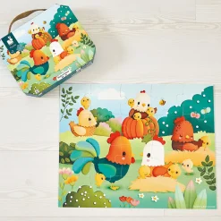 Puzzle 20 piezas - Bienvenidos al Corral · Janod