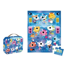 Puzzle 24 piezas - Concierto de Rock · Janod