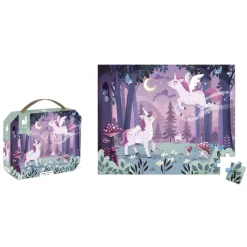 Puzzle 54 piezas - Unicornios · Janod