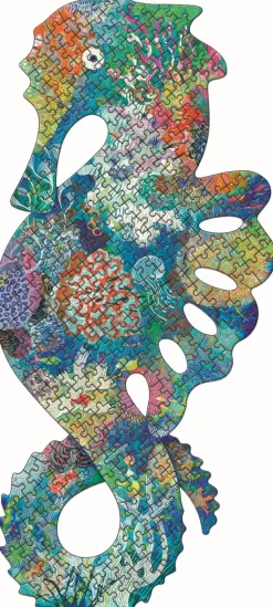Puzzle Art Caballito de mar · Djeco