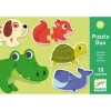 Puzzle dúo Animales 20 piezas · Djeco