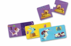 Puzzle dúo Contrarios 24 piezas · Djeco