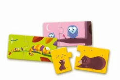 Puzzle dúo Mama y bebé 24 piezas · Djeco