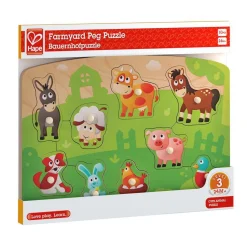 Puzzle Encajable Granja · Hape