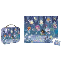 Puzzle Hadas y Nenufares 36 piezas · Janod