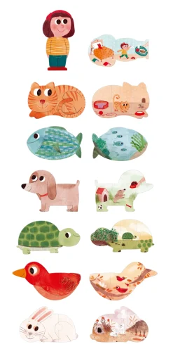 Puzzle I love my pets · Londji