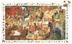 Puzzle Observación · Equitación