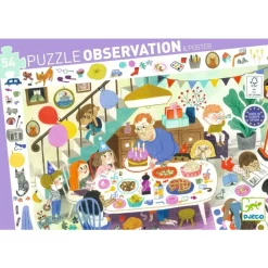 Puzzle Observación · Fiesta de cumpleaños