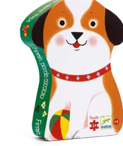 Puzzle Silueta Firmin pequeño perrito · Djeco