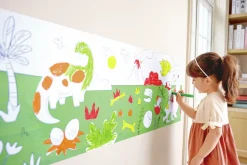 Rollo de papel para garabatos de Dinosaurios · Hape