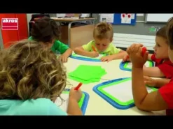 Set bandeja y punzón preescritura