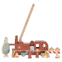 Set Bomberos con camión FSC · Little Dutch