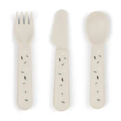 Set cubiertos Confeti Sand · Done by Deer