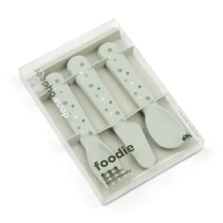 Set cubiertos Happy Dots Green · Done by Deer