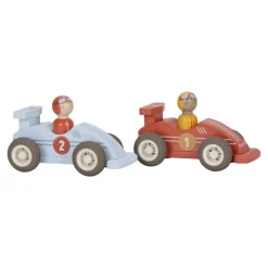 Set de coches de carreras con retroceso · Little Dutch