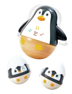 Sonajeros Tentetieso Penguin Family · Hape