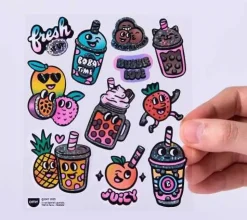 Stickers Big Bubble Tea · OMY