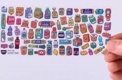 Stickers Boutique Supermarket · OMY