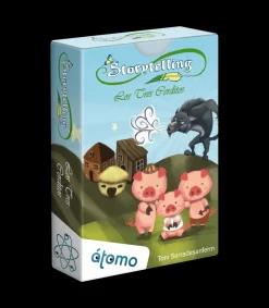 Storytelling Los tres cerditos · Átomo