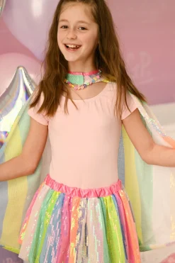 Stripy Sequins Falda · Great Pretenders 4-6 años