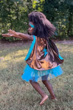 Super Duper Tutú, capa y máscara Turquesa · Great Pretenders 4-6 años