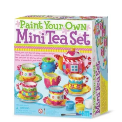 Taller pinta tu mini set de Té · 4M