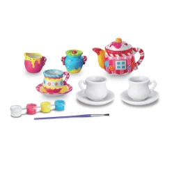 Taller pinta tu mini set de Té · 4M