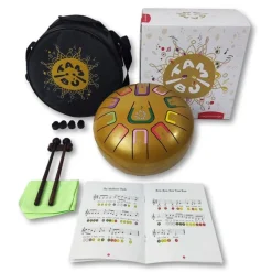 Tambú 8" 11 notas - Color Oro