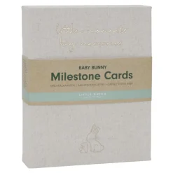 Tarjetas Milestone Baby Bunny · Little Dutch