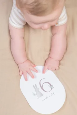 Tarjetas Milestone Baby Bunny · Little Dutch