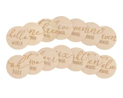 Tarjetas Milestone Madera · Pearhead