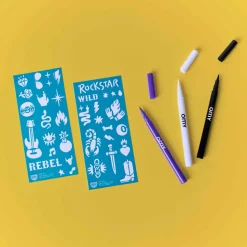 Tattoos temporales Rock Club · Omy