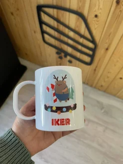 Taza Infantil Navidad · Bastón de Caramelo