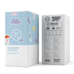 The Kiddie Bottle - Rainbow Clouds 350ml · Cool Bottles