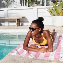 Toalla Cabana Rosa Pastel · XL