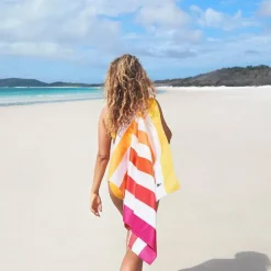 Toalla Cabana Summer Peach Sunrise · XL