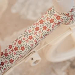 Triciclo con barra Blanco Flores · Little Dutch